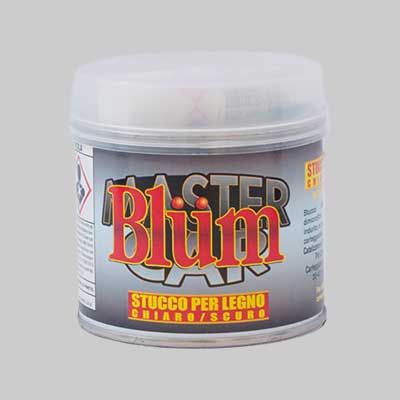 STUCCO POLIESTERE PER LEGNO 125 ml - Chiaro/scuro