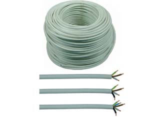 CAVO ELETTRICO MULTIPOLARE CPR- - 4x mmq.2,5 colore grigio - 100 mt