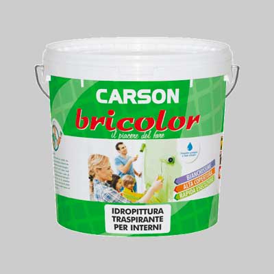 IDROPITTURA TRASPIRANTE 'BRICOLOR' 5 lt - CARSON