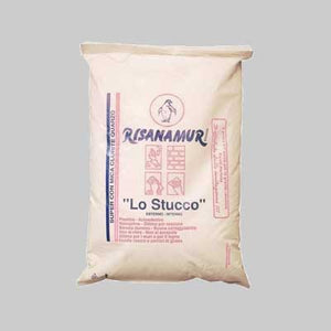 STUCCO IN POLVERE 'LO STUCCO' 1 kg - 20 pezzi- RISANAMUR