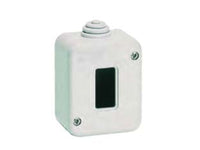 SCATOLA PORTAFRUTTI DA PARETE 1 POSTO IP40- - (1401) - 10 pezzi MARLANVIL