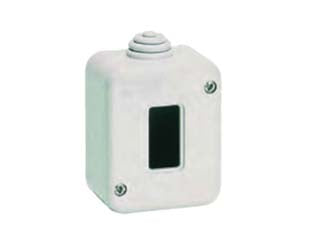 SCATOLA PORTAFRUTTI DA PARETE 1 POSTO IP40- - (1401) - 10 pezzi MARLANVIL