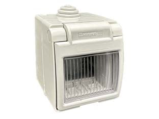 SCATOLA PORTAFRUTTI DA PARETE 2 POSTI IP55- - (1570) - 6 pezzi MARLANVIL