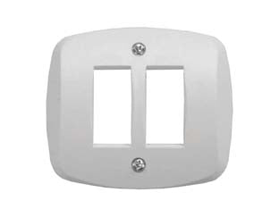 PLACCA AUTOPORTANTE 2 POSTI VENUS- - mm.76x76 - (1822.2F) - 10 pezzi MARLANVIL