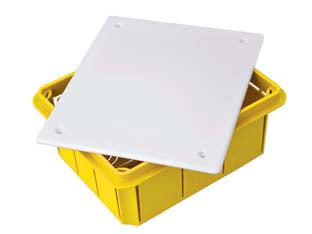 SCATOLA DI DERIVAZIONE DA INCASSO CON COPERCHIO IP40- - mm.211x174x70 - (1617.N) - 2 pezzi MARLANVIL