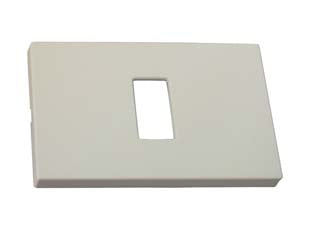 PLACCA 1 POSTO VENUS- - mm.115x80h. - (1861.1F.AVOR) - 20 pezzi MARLANVIL