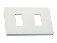 PLACCA 2 POSTI VENUS- - mm.115x80h. (1862.2F.B) - 20 pezzi MARLANVIL