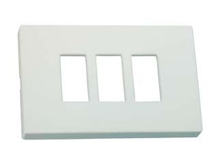 PLACCA 3 POSTI VENUS- - mm.115x80h. - (1863.3F.B.) - 20 pezzi MARLANVIL