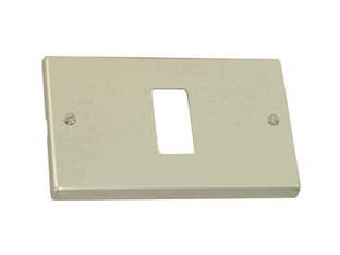 PLACCA 1 POSTO IN ALLUMINIO PAGLIERINO- - mm.115x80h. - 10 pezzi