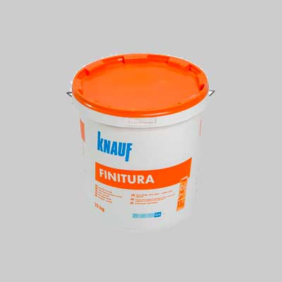 STUCCO IN PASTA 'FINITURA' KNAUF 20 kg - KNAUF