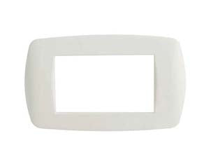 PLACCA 4 POSTI MILLENNIUM BIANCA  4 posti  mm.148x84h.(7844.T.B)    MARLANVIL