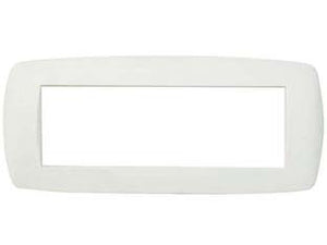 PLACCA 6 POSTI MILLENNIUM BIANCA  6 posti  mm.199x84h. (7846.T.B)    MARLANVIL