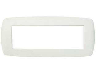 PLACCA 6 POSTI MILLENNIUM BIANCA  6 posti  mm.199x84h. (7846.T.B)    MARLANVIL