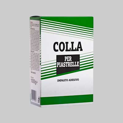 COLLA PER PIASTRELLE 1 kg - 12 pezzi