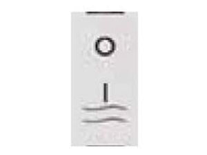 INTERRUTTORE BIPOLARE LUMINOSO AQUA- - 16AX 250V  (7612.2) - 6 pezzi MARLANVIL