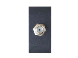 CONNETTORE TV/SAT ONDA- - ø mm.9,5 (7758.F) - 6 pezzi MARLANVIL