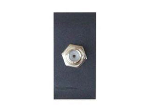 CONNETTORE TV/SAT ONDA- - ø mm.9,5 (7758.F) - 6 pezzi MARLANVIL