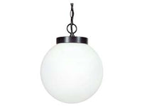 LANTERNA CON CATENA MODELLO SFERA  100w IP44 mm.250x940h. colore nero    SYNTESY