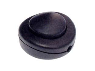 INTERRUTTORE UNIPOLARE A PEDALE- nero - 10 pezzi