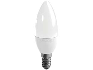 LAMPADA LED OLIVA OPALE E14- - 3w - E14 - 4000  °K naturale - 250 lm - 180  ° - 8 pezzi DURACELL - MAXIMUS