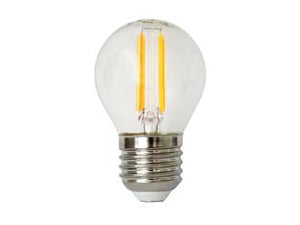 LAMPADA FILO LED SFERA CHIARA E27- - 4w - E27 - 2700  °K calda - 470 lm - 320  ° - 8 pezzi DURACELL LIGHTING
