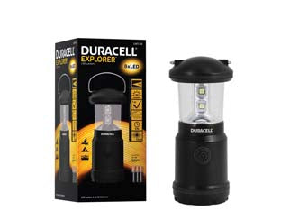 TORCIA LANTERNA LED EXPLORER LNT20  ø mm.60x150h.  mt.7  33 ore  90 lumen    DURACELL LIGHTING