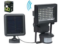 PROIETTORE SOLARE LED CON SENSORE  mm.124x45x170h.  400 lumen    DURACELL LIGHTING