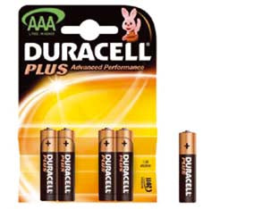 PILA MINISTILO ALCALINA PLUS - 10 blister DURACELL