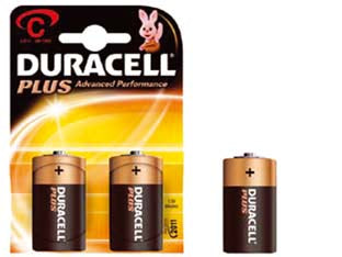 PILA MEZZA TORCIA ALCALINA PLUS - 10 blister DURACELL