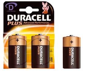 PILA TORCIA ALCALINA PLUS - 10 blister DURACELL