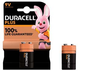 PILA TRANSISTOR ALCALINA PLUS 9 VOLT - 10 blister DURACELL