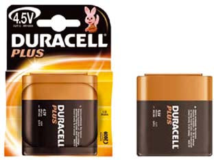 PILA PIATTA ALCALINA PLUS - 10 blister DURACELL