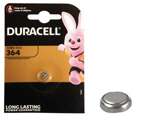 PILA SPECIALISTICA A PASTIGLIA ALL'OSSIDO D'ARGENTO (364) - 10 blister DURACELL