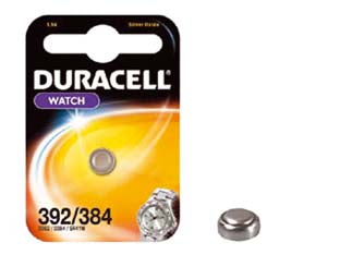 PILA SPECIALISTICA A PASTIGLIA ALL'OSSIDO D'ARGENTO (392/384) - 10 blister DURACELL