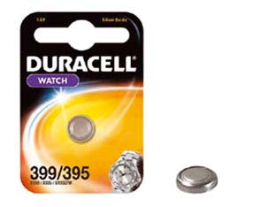 PILA SPECIALISTICA A PASTIGLIA ALL'OSSIDO D'ARGENTO (399/395) - 10 blister DURACELL