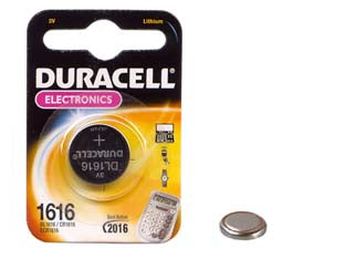 PILA SPECIALISTICA A PASTIGLIA AL LITIO (1616) - 10 blister DURACELL