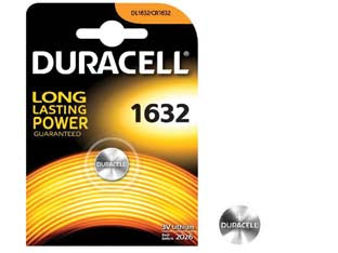 PILA SPECIALISTICA A PASTIGLIA AL LITIO (1632) - 10 blister DURACELL