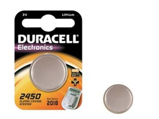 PILA SPECIALISTICA A PASTIGLIA AL LITIO (2450) - 10 blister DURACELL