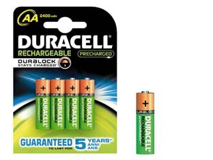 PILA PRECARICATA STILO (AA) - 1 blister DURACELL