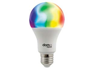 LAMPADA SMART WIFI LED GOCCIA DOME RGB+W DYNAMIC E27  14w  2700 a 6500  °K  1400 lm  65x134h    BEGHELLI