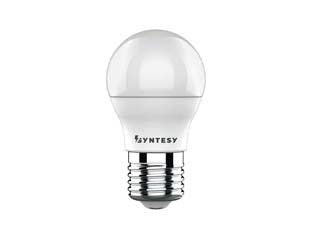 LAMPADA LED SFERA OPALE E27- - 4.9w - E27 - 2700  °K calda - 470 lm - cl. en.F - 10 pezzi SYNTESY