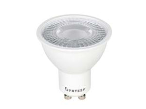 LAMPADA LED GU10- - 4w - GU10 - 6500  °K fredda - 345 lm - cl. en.F - 10 pezzi SYNTESY