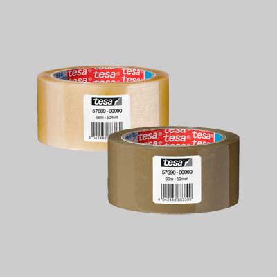 NASTRO IMBALLO 'SILENZIOSO' mm 50x66 mt - Avana - 36 pezzi- TESA