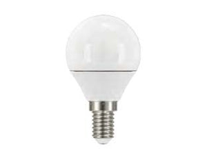 LAMPADA LED SFERA OPALE E14- - 5.4w - 2700  °K calda - 470 lm - 240  ° - 45x78h - 10 pezzi AIRAM