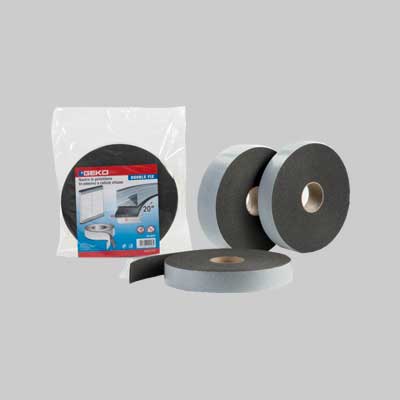 NASTRO BIADESIVO PER PROFILI GUIDA DEL CARTONGESSO mm 70x3x20 mt