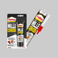 SIGILLANTE 'MILLECHIODI CRYSTAL' 290 gr - in cartuccia - PATTEX