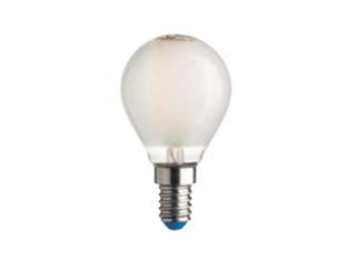 LAMPADA FILO LED SFERA STICK SATINATA E14- - 4.5w - 4000  °K naturale - 470 lm - 45x80h - 5 blister AIRAM