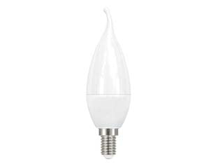 LAMPADA LED COLPO DI VENTO ONDA E14- - 6w - 3000  °K calda - 470 lm -  37x138h - 10 pezzi CENTURY