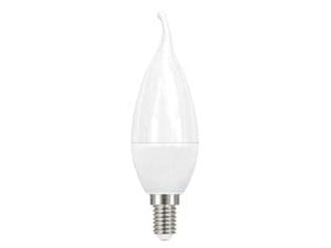 LAMPADA LED COLPO DI VENTO ONDA E14- - 6w - 6500  °K fredda - 470 lm -  37x138h - 10 pezzi CENTURY