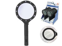 LENTE INGRANDIMENTO LED IN PLASTICA- - 0,2W - 15 lumen - 12 pezzi